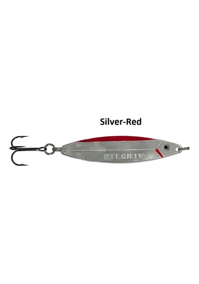 Hansen Pilgrim 7.8cm 18gr Silver/red Lüfer-levrek Kaşık
