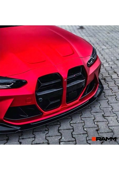 Bmw M3 M4 G80 G81 G82 G83 Ön Lip Parlak Siyah