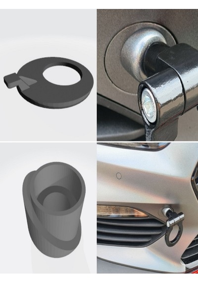 Hyundai İ30 Çeki Demiri Kapağı