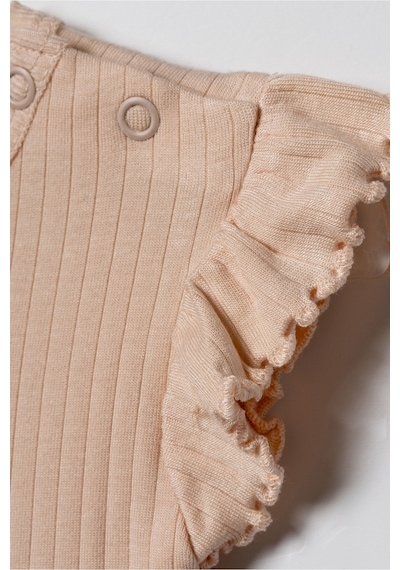 Babycosy Organic Wear %100 Organik Pamuk,2 Li Kız Bebek Tulum,fırfırlı Kısa Kol,yazlık Tulum Set,0-24 Ay,bebek Serisi Şeftali Babycosy Organic Wear %100 Organik Pamuk,2 Li Kız Bebek Tulum,fırfırlı Kısa Kol,yazlık Tulum Set,0-24 Ay,bebek Serisi Şeftali