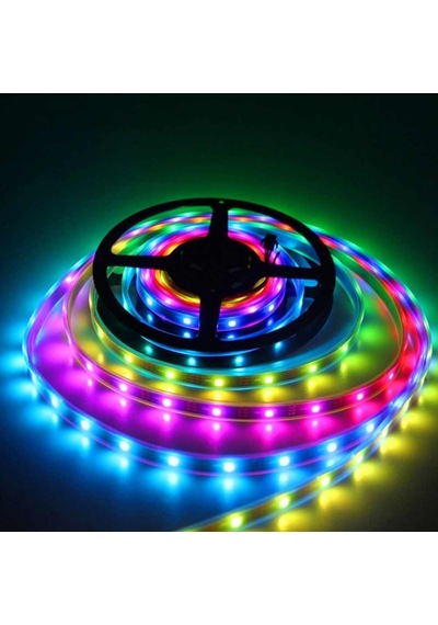 Sunlight Magic Dmx Akan Şerit Led 3 Çip Rgb 5 Metre Uzaktan Kuman