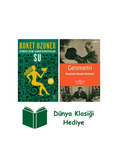 Uyumsuz Defne Kaman'ın Maceraları - Su + Geometri + Dünya Klasiği Hediye