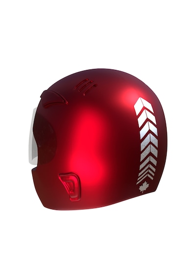Çınar Extreme 2 Adet Sport Kask, Araba Ayna Reflektif Gri Kask Sticker Abanoz