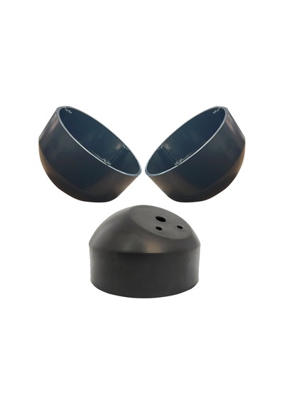 Dome Tweeter Kabin 10 Cm Siyah 2 Adet Poke Pk-5059