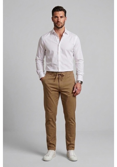 UKİ Uki Vizon Comfort Fit Jogger Pantolon VİZON