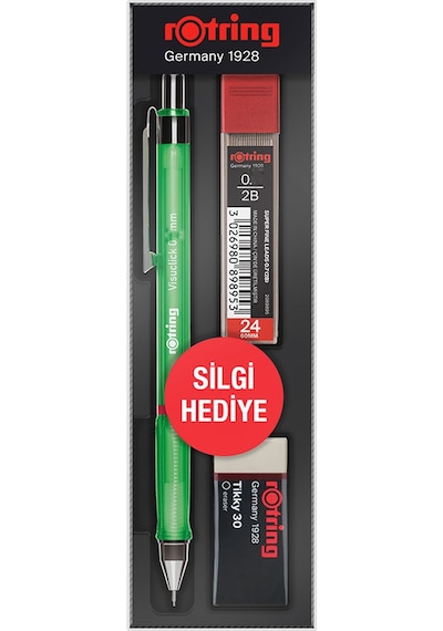 Rotring Visuclick Versatil Kalem Okul Seti 0.5 MM - Yeşil