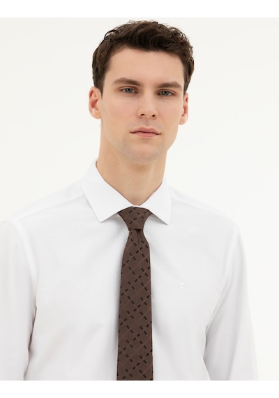 Pierre Cardin Erkek Beyaz Gömlek Basic 50285562-vr013 Beyaz