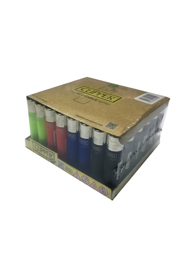 Clipper Micro Soft Renkli Çakmak 48 Adet 5794