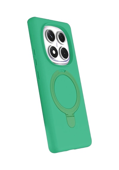 Xiaomi Redmi Note 14 Pro 4g Regal Magsafe Standlı Kapak - Yeşil 0.2M-Çok Renkli