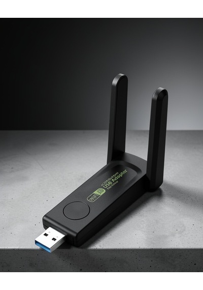 Usb 3.0 Girişli Wi-fi Alıcısı 1200 Mbps Çift Bant Uuczwifiadaptör2