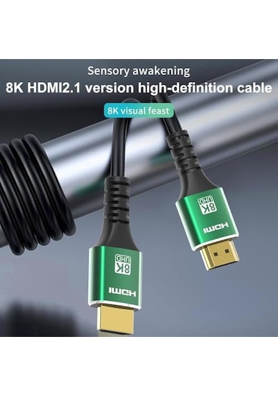 Px-8k150 15 Metre Hdmı 2.1 Kablo, 8k Ultra Hd, 4k Ve 1080p Uyumlu, Hdr10 Ve Earc Destekli Hdmı Kablo