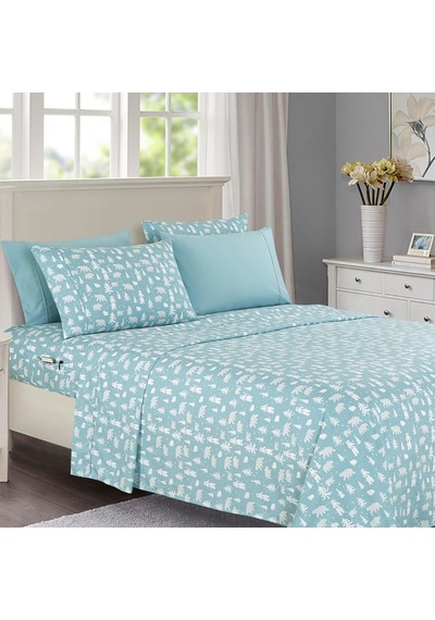 Lüks Yumuşak Yatak Çarşafları Tatil Deseni 1500 Premium Otel Kalitesinde Mikrofiber - Yumuşaklık Kırışıklık Ve Solmaya Dayanıklı 6 Parça Yatak Takımı, Kral, Mavi Kutup Ayısı Çok Renkli Lüks Yumuşak Yatak Çarşafları Tatil Deseni 1500 Premium Otel Kalitesinde Mikrofiber - Yumuşaklık Kırışıklık Ve Solmaya Dayanıklı 6 Parça Yatak Takımı, Kral, Mavi Kutup Ayısı Çok Renkli