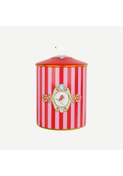 Pip Studio Kırmızı Pembe Porselen Saklama Kabı 1300 Ml