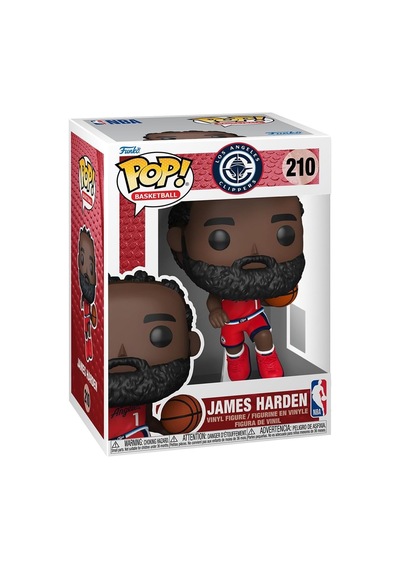 Funko Pop Nba: Clippers - James Harden - Nba Players - Koleksiyo