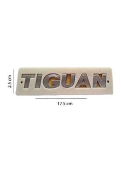 Volkswagen Uyumlu Tıguan Krom Yazı 2.5 17.5 Cm