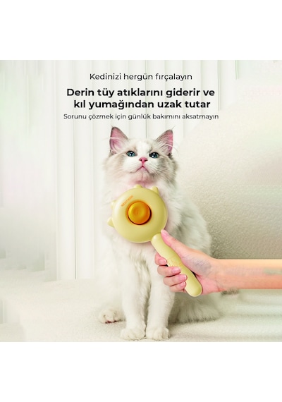 Neutron Akıllı Kedi Tüy Temizleme Cihazı NTL-HR-02-T