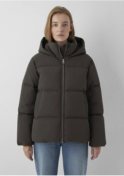 Mavi Kapsonlu Ceket Black Olive Haki