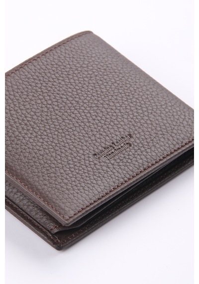 Ancora Leather Hakiki Deri Erkek Cüzdan-26500 Kahverengi