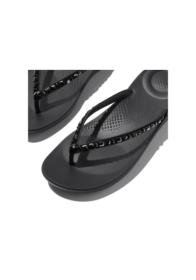090 All Black Terlik Kadın Diğer Jc8-090/194/d46 Fitflop Iqushıon Multi-crystal Ergonomic siyah