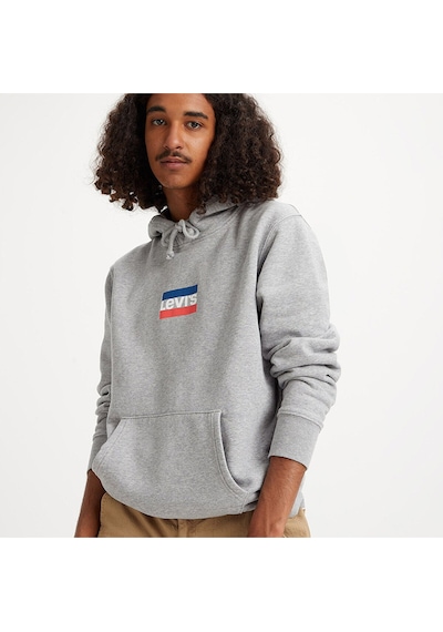 Levi's Graphic Erkek Sweatshirt Açık Gri