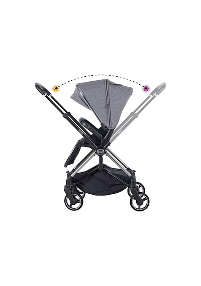 Prego 2066 Mios Travel Bebek Arabası Gri