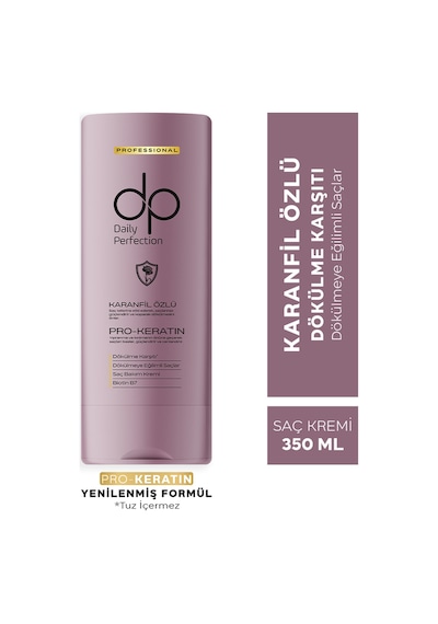 Dp Daily Perfection Şampuan Karanfil Özlü 500 ML & Saç Bakım Kremi Karanfil Özlü 350 ML