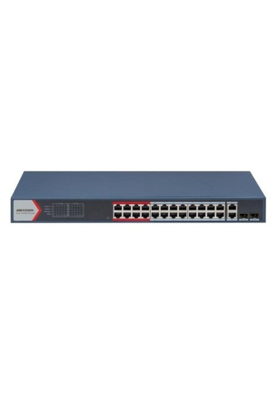 Hıkvısıon Ds-3e1326p-eı B 370w Poe Yönetilebilir 24 Port Swıtch