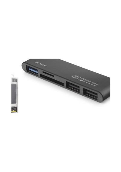 Type-c Hub Usb 3.0 Usb 2.0 Sd Tf Kart Okuyucu 5 Port Tu251 Evimdeyokyok