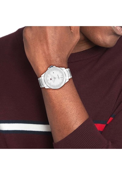 Tommy Hilfiger Th1710695 Erkek Kol Saati Metalik Gri
