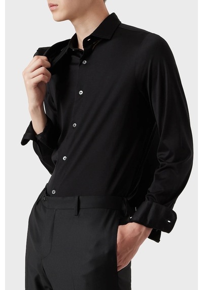 Emporio Armani Erkek Gömlek 8N1Cg1 1Juvz 0999 Siyah