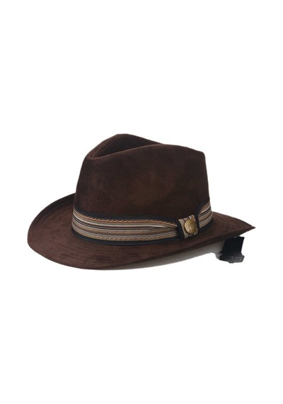 Unisex Nubuk Kovboy Fötr Şapka