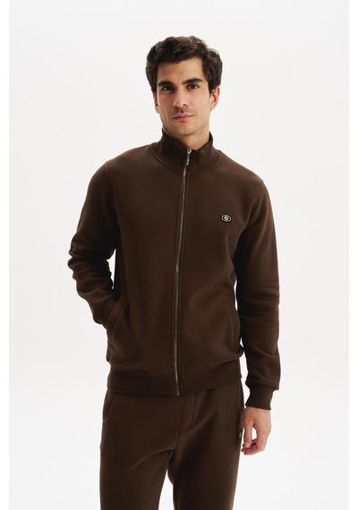 AR-MA Arma Erkek Örme Sweatshirt Regular Fit 3 İplik Basic Dik Yaka Tam Fermuarlı Cepli %70 Pamuk %30 Polyester K30324650702 Kahverengi AR-MA Arma Erkek Örme Sweatshirt Regular Fit 3 İplik Basic Dik Yaka Tam Fermuarlı Cepli %70 Pamuk %30 Polyester K30324650702 Kahverengi