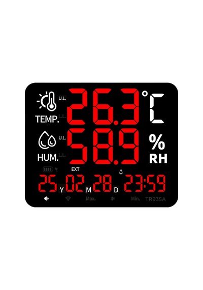 Luvinka Tr935a Led Sıcaklık Ve Nem Ölçer