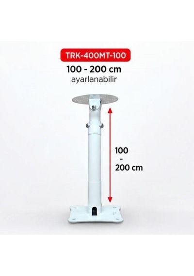 Electroon Trk-400mt-100 Teleskopik Uzatma Tavan Ayak 100cm+100cm