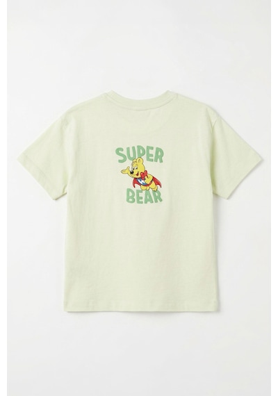 Haribo Lisanslı Yazı Baskılı Çocuk T-shirt Şort Takım Yeşil