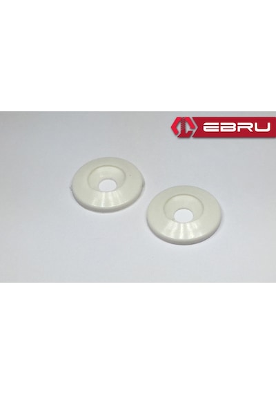 Plastik Vida Pulu 15mm, Delik: 5 Mm - 1000 Adet