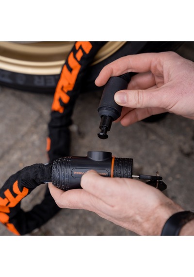 Tru-tension Chain & Lock - 1.5m X 8mm Motosiklet Zincir Kilidi
