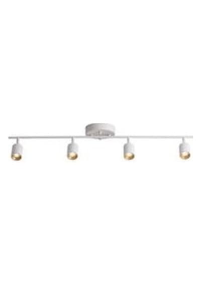 Rsylight Metal Modern 4 Lü Beyaz Led Spot Hareketli Avize Günışığı Ampullü Beyaz