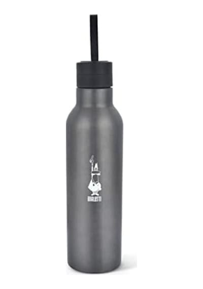 Bialetti - Termal Şişe - 500ml - Koyu Gri Renk - Paslanmaz Çelik - Çift Katmanlı - 12 Saat Sıcak 24 Saat Soğuk Tutar - Hava Geçirmez Vidalı Kapak Özelliği - Özel Silikon Conta Sayesinde Sızdırmaz Şişe Açık Beyaz Bialetti - Termal Şişe - 500ml - Koyu Gri Renk - Paslanmaz Çelik - Çift Katmanlı - 12 Saat Sıcak 24 Saat Soğuk Tutar - Hava Geçirmez Vidalı Kapak Özelliği - Özel Silikon Conta Sayesinde Sızdırmaz Şişe Açık Beyaz