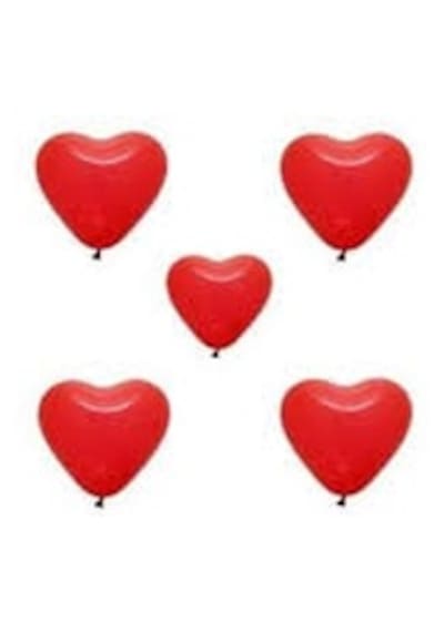 Kalpli Balon Baskısız 12inc 100 Parça Çok Renkli