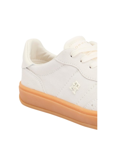 Tommy Hilfiger Th Heritage Kadın Beyaz Sneaker-9600 Ancient White