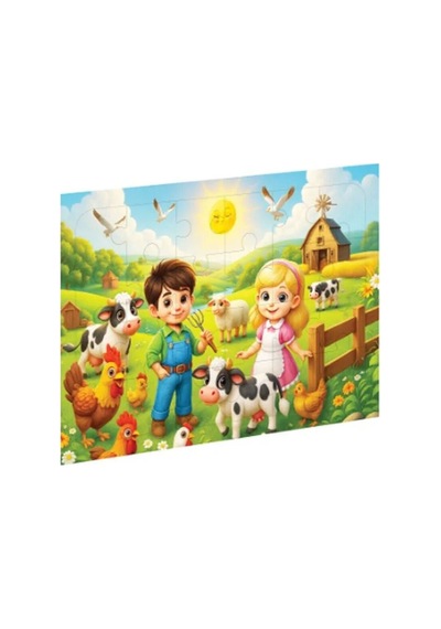 Caahs-33500-33507 Ca Games Ahşap Puzzle Ass