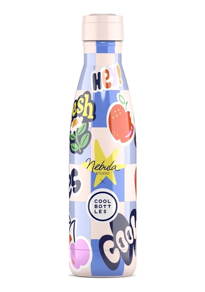 Cool Bottles The Bolttle Sticker Fever Termos Matara 500 Ml Çok Renkli