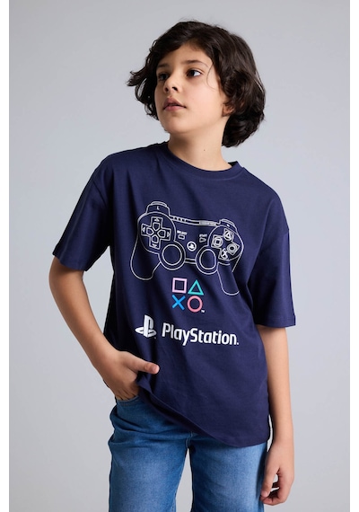 Defacto Playstatıon Oversıze Tişört Erkek Çocuk G9074a826smnv134 Lacivert-nv134 Defacto Playstatıon Oversıze Tişört Erkek Çocuk G9074a826smnv134 Lacivert-nv134