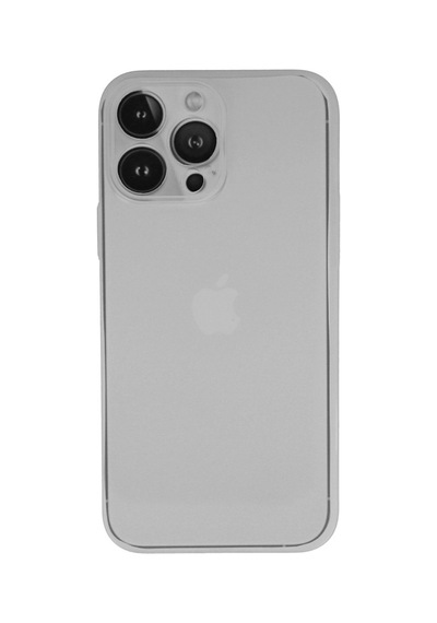 Apple iPhone Uyumlu, 13 Pro Kılıf Pp Ultra İnce Kapak - Beyaz