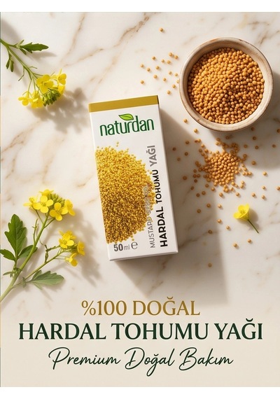 6 Adet - Sarı Hardal Tohumu Yağı 50 Ml Diğer