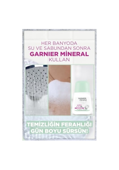 Garnier Mineral Ultra Kuru Kadın Roll-on Deodorant 3600541932623