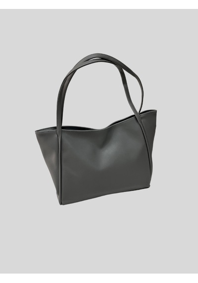 Minimalist Omuz Çantası Gri