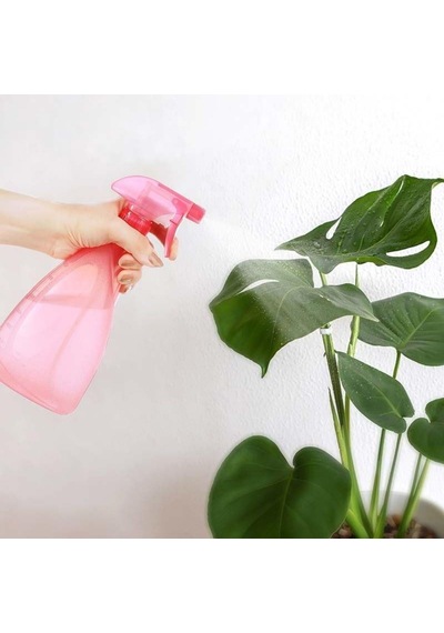 Çok Amaçlı Fısfıs Çiçek Sulama Plastik Su Sprey Şişesi 700 Ml Tp-219 5570 Çok renkli