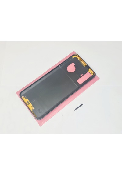 Tkgz - Tecno Spark 8 Pro Full Kasa Arka Kapak Batarya Kapağı - Siyah Çok Renkli